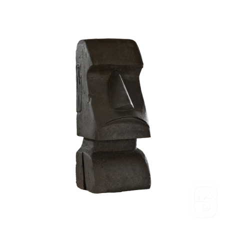 Statue Moaï Noire Statue Moaï Noire