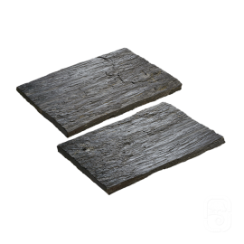 Pas rectangle aspect schiste