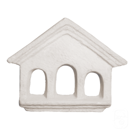 Pigeonnier chapiteau en pierre 3 entrées ton blanc