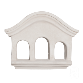 Pigeonnier doucine en pierre 3 entrées ton blanc Pigeonnier doucine en pierre 3 entrées ton blanc