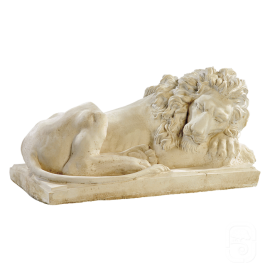 Sculpture Lion couché