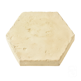 Tomette Hexagonale Ton pierre ciré