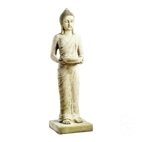 Statue Bouddha debout Pang Umbat - H 101cm