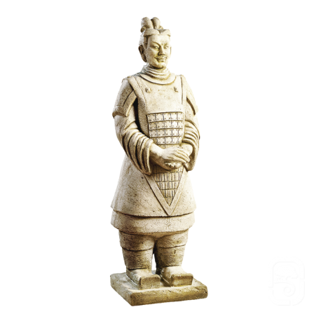 Statue Guerrier chinois Xian - H 102cm