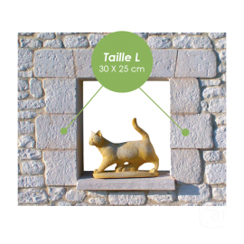 Pierre de placage Blanc Rustique L