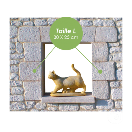 Pierre de placage Blanc Rustique L