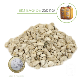 Gravillons Calcaire 6/10 - big bag 250 Kg