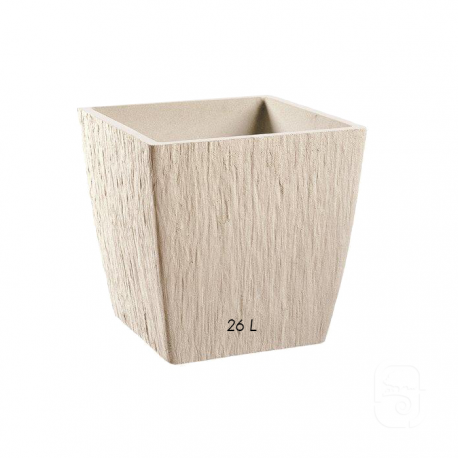 Bac carré Paloma MM Ivoire - 38cm Bac carré Paloma MM Ivoire - 38cm