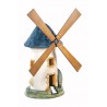 Moulin à roue en pierre vieilli - H 68 cm