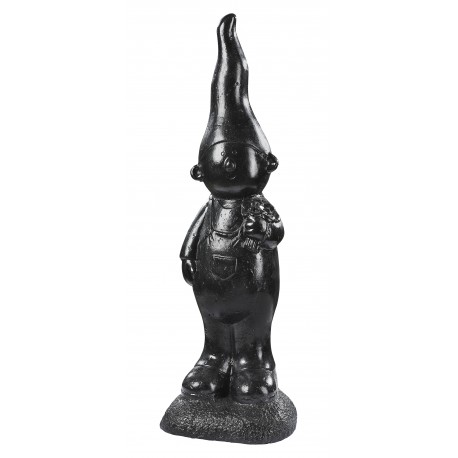 Lutin garçon petit modèle ciré noir- H 54 cm Lutin garçon petit modèle ciré noir- H 54 cm