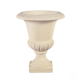 Vase Médicis M2 marbre blanc - Ø 42 cm