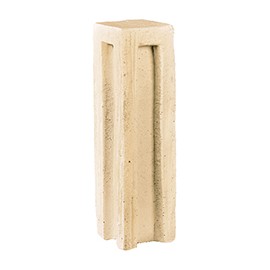 Bordurette Schiste ton ardoise - 50cm