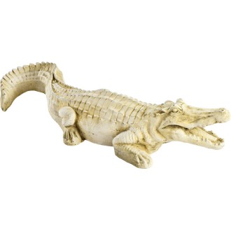 Crocodile en pierre Long. 69 cm