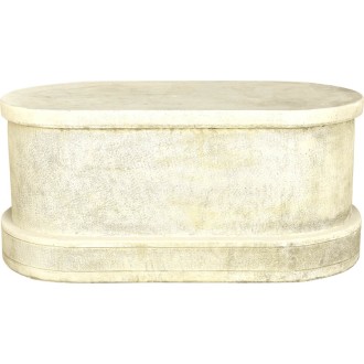 Socle pour lion géant ton vieilli