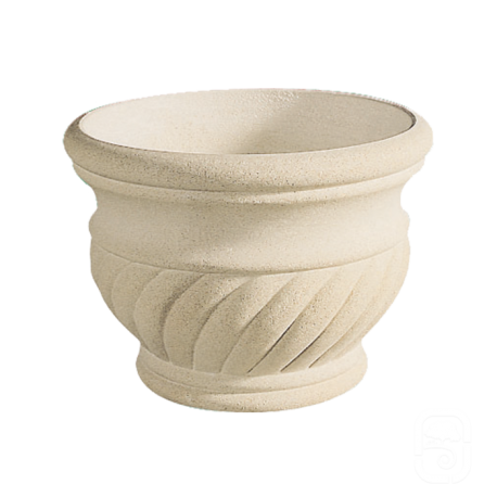 Pot 211 marbre blanc - Ø 48cm Pot 211 marbre blanc - Ø 48cm