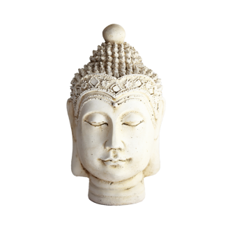 Tête de Bouddha hindou - Haut 23 cm