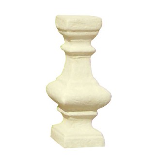 Balustre Capri finition bouchardée ton pierre