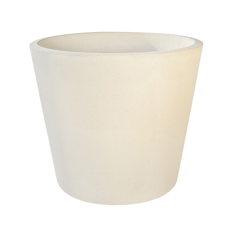 Pot XL 277 béton pressé blanc - 200L