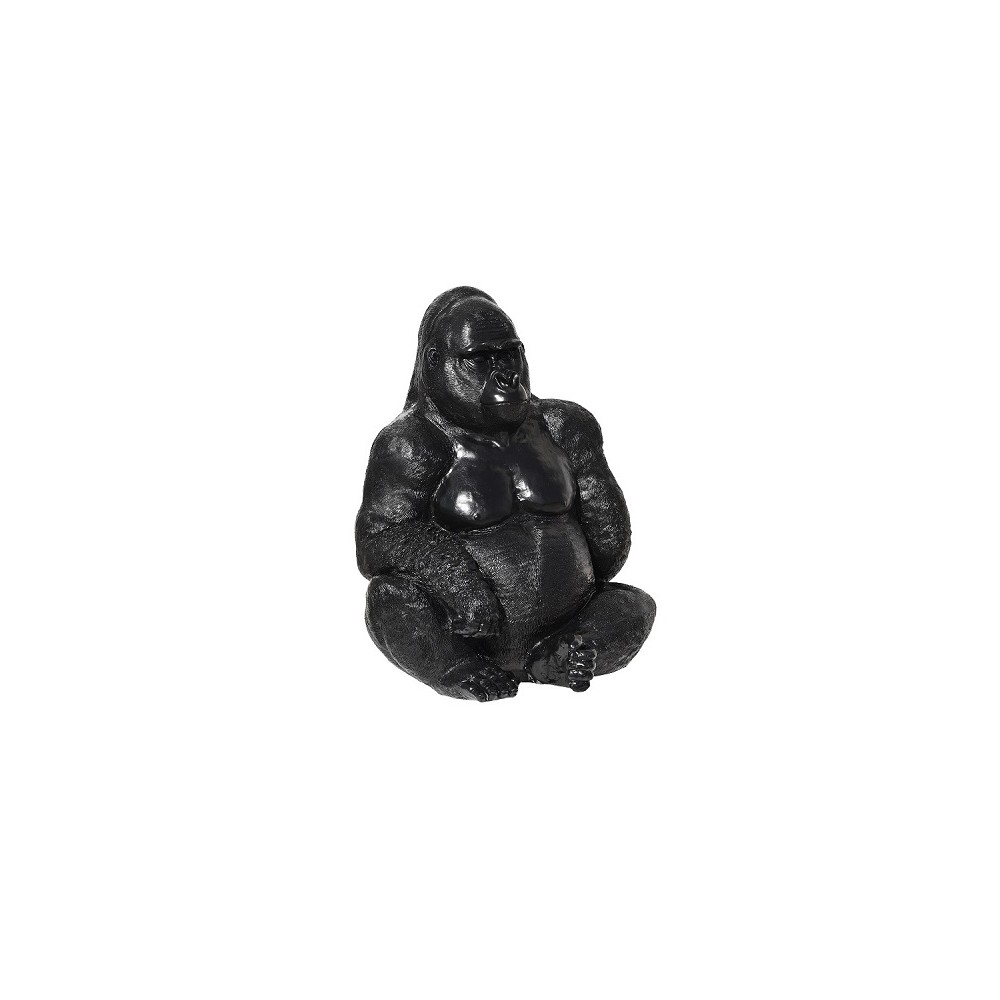 Gorille Assis L 46 Cm Ton Cir Noir Jardinoa fr Gorille Assis L 46 Cm Ton Cir Noir Jardinoa fr