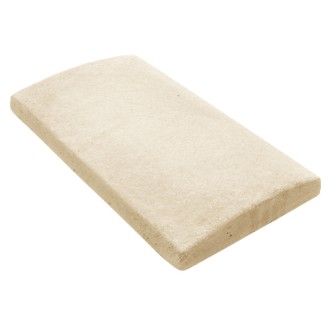 Dessus de muret bombé 49,5 cm ton pierre
