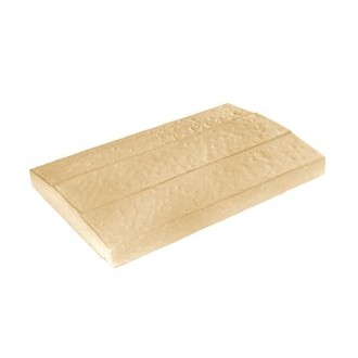 Dessus de muret 3 pans 49.5 cm ton pierre
