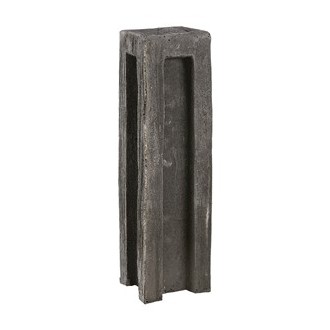 Bloc schiste d'angle ton anthracite