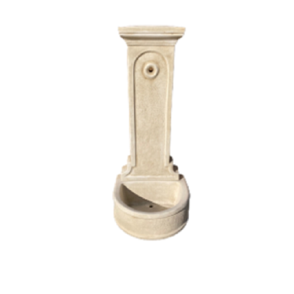 Fontaine murale Rome ton vieilli