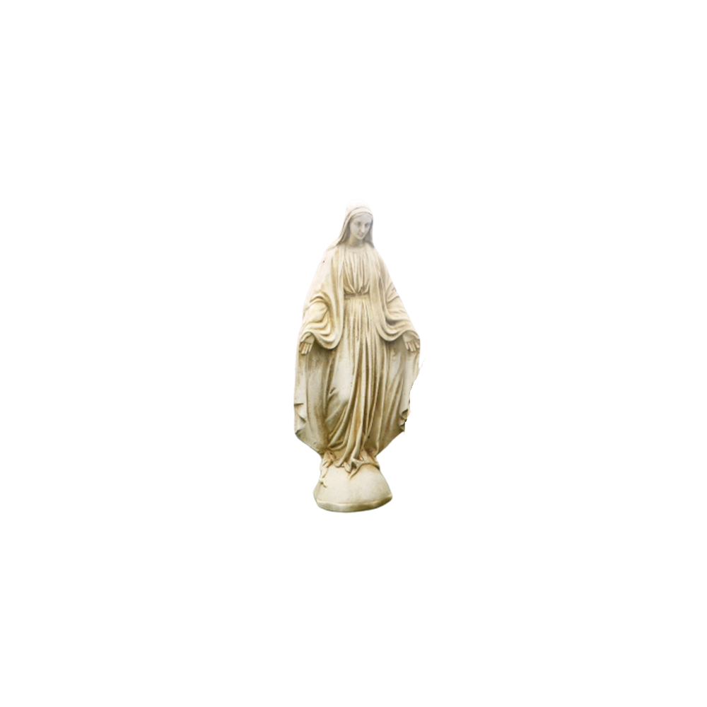Vierge 75 cm ton vieilli