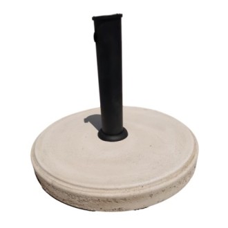 Pied de parasol rond grainé (proposé en 3 tailles)