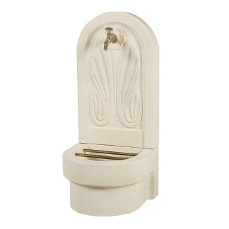 FONTAINE MURALE 940 TON BLANC - H 90 cm