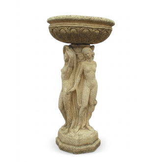 Statue coupe de Revel ton vieilli