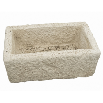 Auge rectangle 100 cm ton vieilli
