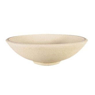 Coupe en béton pressé Ø 88 cm ton blanc