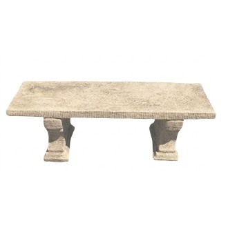 Banc provence 115 cm ton vieilli