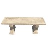 Banc provence 115 cm ton vieilli