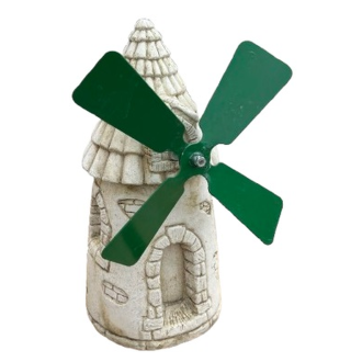 Moulin 43 cm ton vieilli
