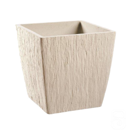 Bac carré Paloma GM beige - 47cm