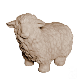 Mouton en pierre - H 30cm
