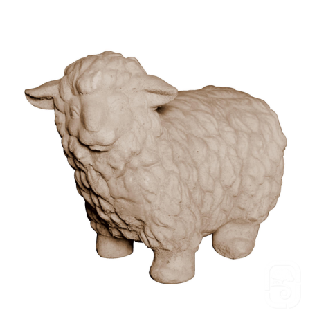 Mouton en pierre - H 30cm