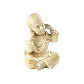 Petit Moine "Je n'ai rien entendu" - H 23cm