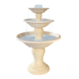 Fontaine centrale 700 à 3 coupes - H 170cm