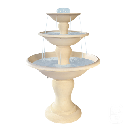 Fontaine centrale 700 à 3 coupes - H 170cm
