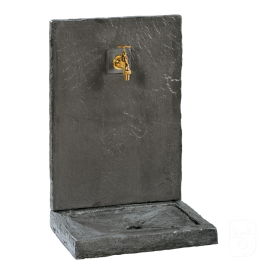 Fontaine murale ardoisé GM anthracite