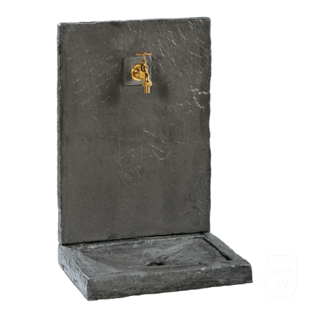 Fontaine murale ardoisé PM anthracite
