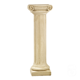 Colonne pierre ton vieilli