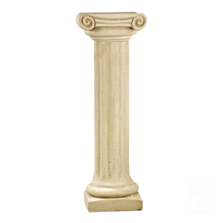 Colonne pierre ton vieilli
