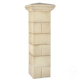 Pilier Sud-Ouest en pierre reconstituée - L 40 x H 172cm